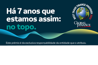 novobanco eleito pela 7ª vez consecutiva o melhor banco de Trade Finance em Portugal